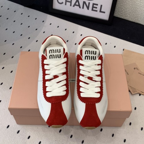 Miumiu 타이어 스니커즈