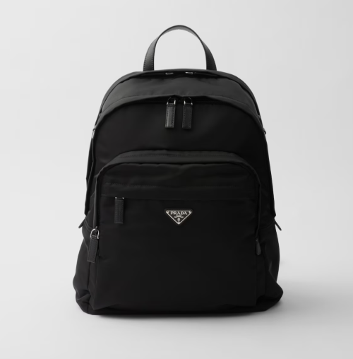 Prada 프라다 리나일론 & 사피아노 레더 백팩