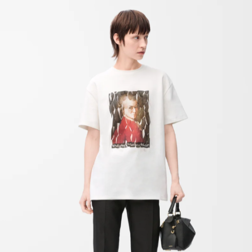 Loewe 로에베 릴렉스 핏 코튼 블렌드 티셔츠